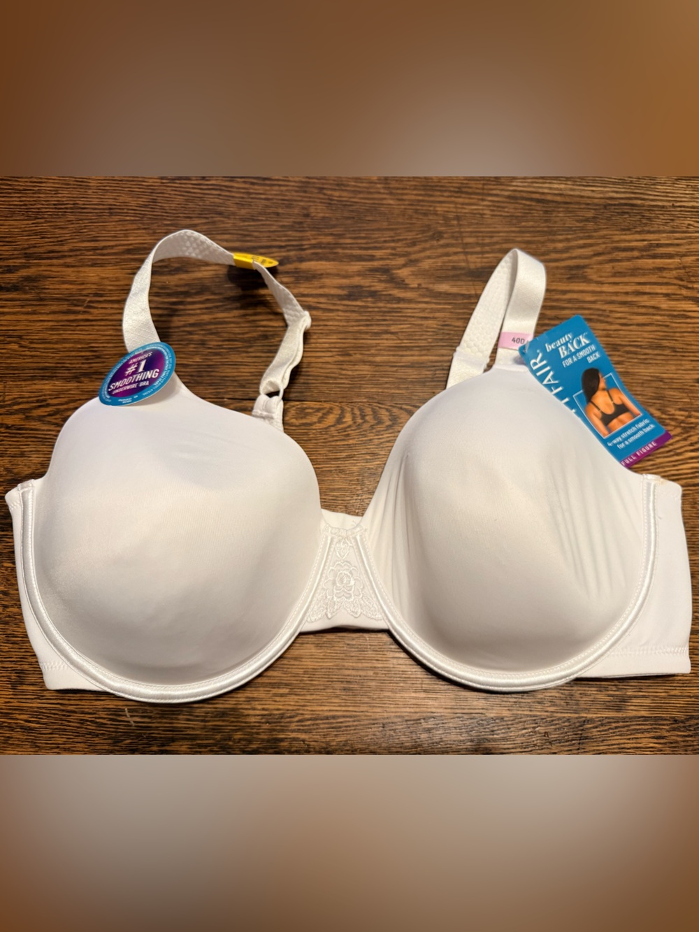 , style 76380, Full Figure, White Smooth T-Shirt Bra